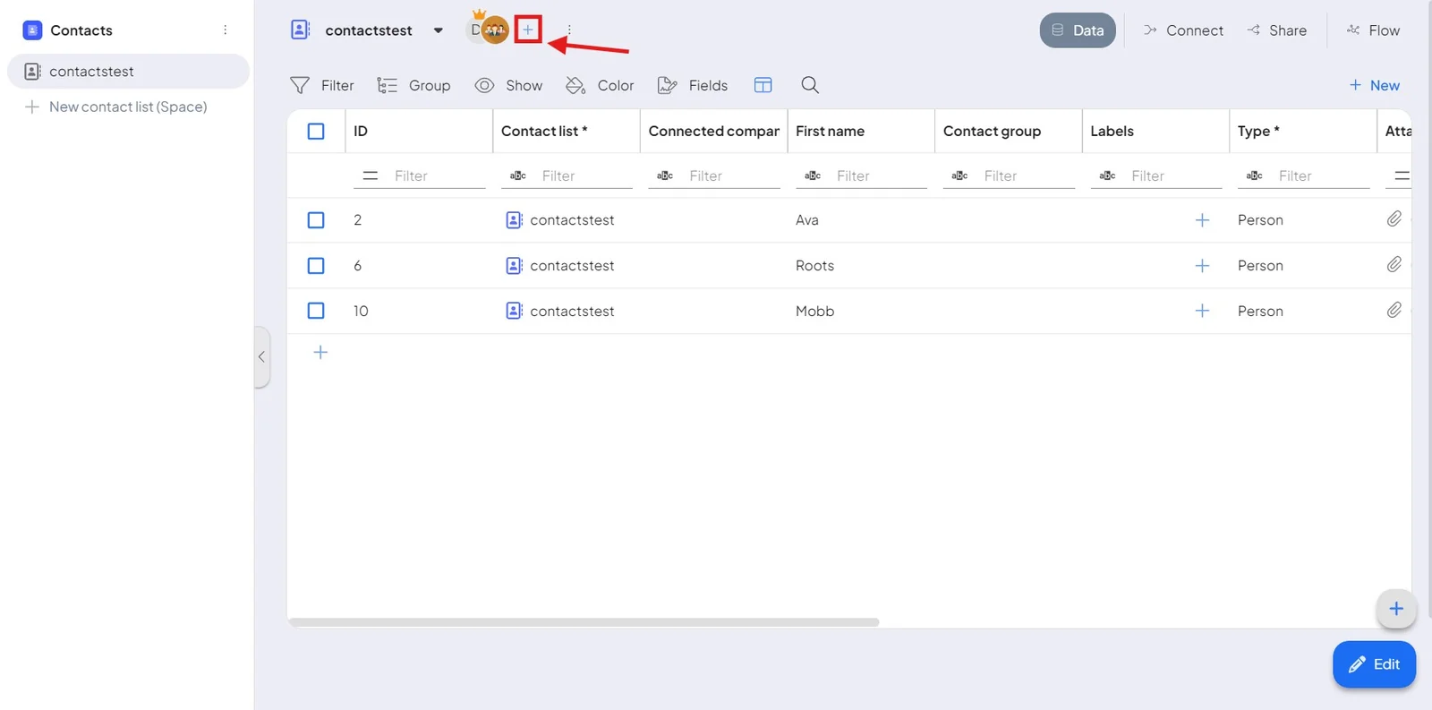 Assigning users to a space